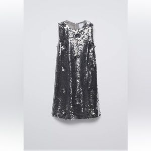 NWT ZARA Sequined dress